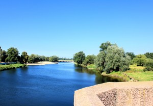 Aue der Mulde in Eilenburg