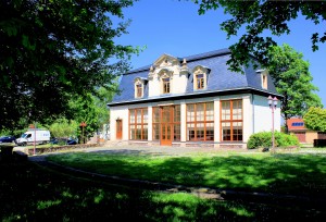 Die Orangerie im Schlosspark Mölbis