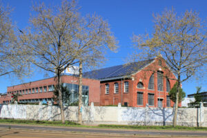 Industriehalle des ehem. Gaswerks Nord in Leipzig