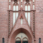 Ev. Stadtkirche St. Antonius in Bitterfeld. Portal
