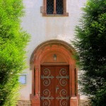 Ebersbach, Ev. Pfarrkirche, Portal