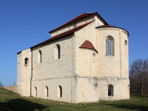 Ermsleben, ehem. Klosterkirche auf der Konradsburg