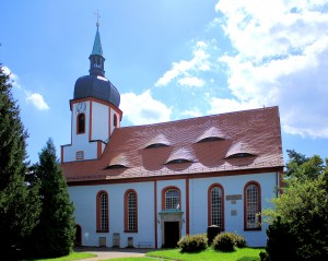 Geöffnet am 4. Juli 2015: Kirche in Falkenhain