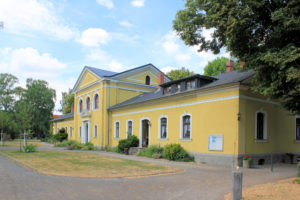 Verwaltungsgebäude Neuer Friedhof Gohlis (Friedhofsamt Gohlis)