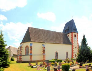 Großbardau, Ev. Pfarrkirche