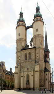 Halle/Saale, Ev. Marktkirche, Hausmannstürme
