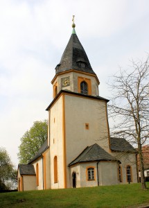 Hohburg, Ev. Pfarrkirche, Turm und Apsis