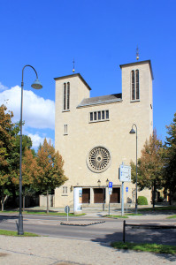 Naumburg. Katholische Kirche St. Peter und Paul