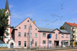 Ev. Pfarrhaus und Kirchgemeindehaus Paunsdorf