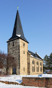 Poserna, Ev. Kirche