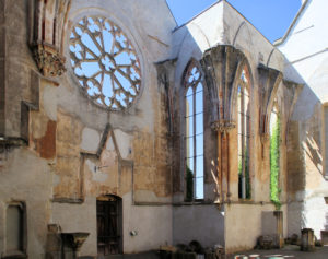 Ev. Kirche Wachau (Zustand Juni 2021)