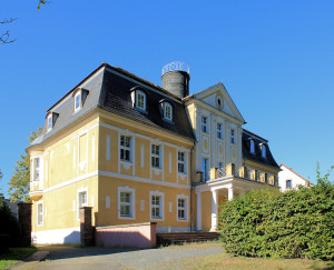 Rittergut Kitzen, Herrenhaus Parkseite