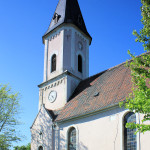 Kirche in Bucha in der Dahlener Heide