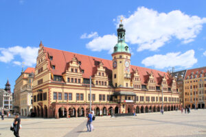 Altes Rathaus am Markt in Leipzig