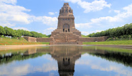 Das Völkerschlachtdenkmal in leipzig