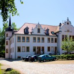 Schloss Löpitz. Hofansicht