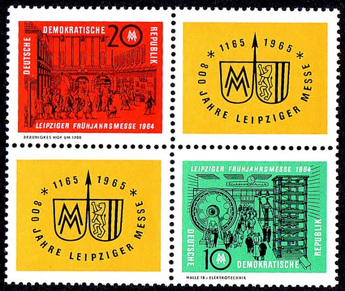 1000 Jahre Leipzig Die Leipziger Messe › Geschichte & Geschichten