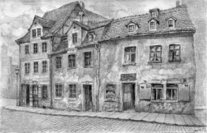 Adolph Wagners Geburtshaus in der Sandgasse (heute Seeburgstraße)
