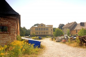 Rittergut Altenhain, Gutshof und Herrenhaus