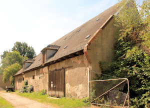 Rittergut Altjeßnitz, Scheune