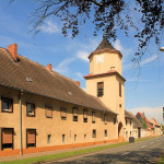 Rittergut Altjeßnitz, Rest des Herrenhauses und Torturm