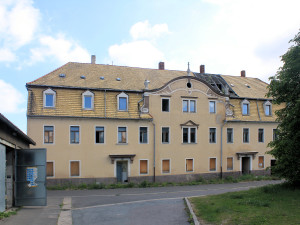 Rittergut Altoschatz, Herrenhaus Hofansicht