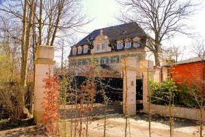 Böhlitz Ehrenberg, Rittergut Barneck, Herrenhaus Nordseite