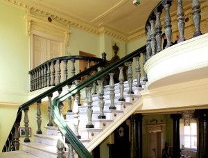 Schloss Burgkemnitz, Treppenhaus