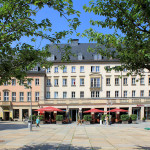 Wohnbebauung an der Inneren Klosterstraße in Chemnitz