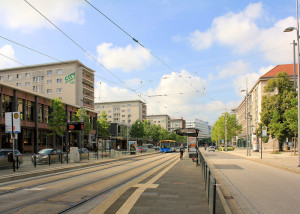 Wohnbebauung Straße der Nationen in Chemnitz