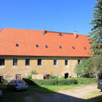 Rittergut Colmnitz, Herrenhaus, Hofseite