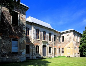 Schloss Dahlen, Parkseite (Zustand August 2012)