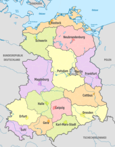 Die Bezirke der DDR