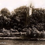 Schloss Döben, Postkarte verm. nach 1945