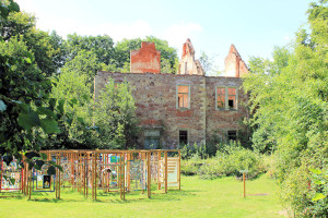 Rittergut Ehrenberg, Ruine des Herrenhauses