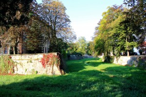 Schloss Friedrichswerth, Graben der Burg