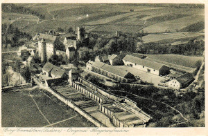 Burg und Rittergut Gnandstein, Postkarte um 1930