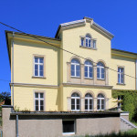 Rittergut Görlitz, Herrenhaus, Parkseite