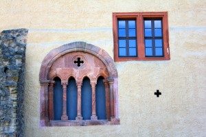 Schloss Grimma, Fenster an der Nordseite
