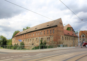 Neue Residenz Halle/Saale (Zustand Juli 2015)