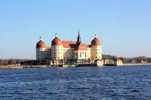 Jagdschloss Moritzburg im Landkreis Meißen