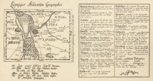 Leipziger Studenten Geographie, 1773, Faksimile