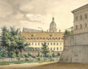 Ratsfreischule Leipzig um 1850