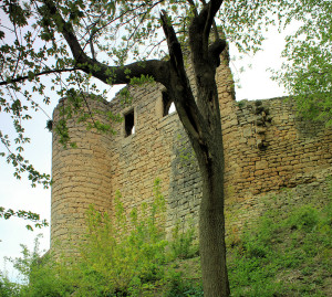 Kunitz, Burg Gleißberg (Kunitzburg)