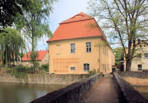 Rittergut Lampertswalde, Brücke und Pächterhaus