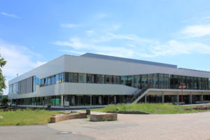 Mensa und Cafeteria am Elsterbecken der Handelshochschule Leipzig