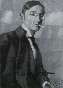 Leo Rauth: Selbstporträt, 1911