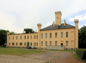 Rittergut Pülswerda, Herrenhaus Hofseite