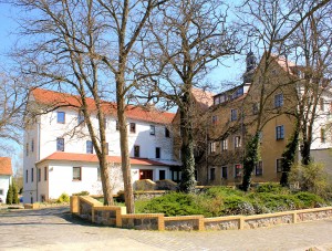 Rittergut Schenkenberg, Herrenhaus, Rückseite