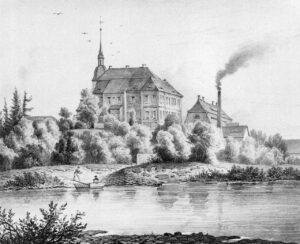 Das Rittergut Obernitzschka 1850